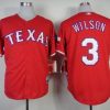 Amazing Rangers #3 Russell Wilson Red Cool Base Stitched MLB Jersey