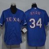 Amazing Rangers #34 Nolan Ryan Blue Cool Base Stitched Youth MLB Jersey Limited stock Order now to show your love for your team