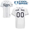 Amazing Rays Customized Authentic White Cool Base MLB Jersey (S 3XL)