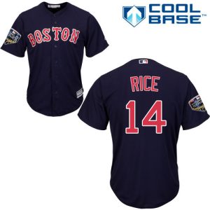 Amazing Red Sox #14 Jim Rice Navy Blue Cool Base 2018 World Series Stitched Youth MLB Jersey Act fast Only a few left Secure yours today