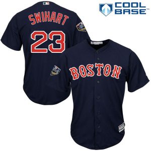 Amazing Red Sox #23 Blake Swihart Navy Blue Cool Base 2018 World Series Stitched Youth MLB Jersey Act fast Only a few left Secure yours today