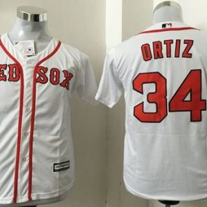 Amazing Red Sox #34 David Ortiz White Cool Base Stitched Youth MLB Jersey Retailers boost your inventory Order now to meet customer demand