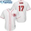 Amazing Reds #17 Chris Sabo White Cool Base Stitched Youth MLB Jersey For a short time available Grab yours quickly to own a team jersey