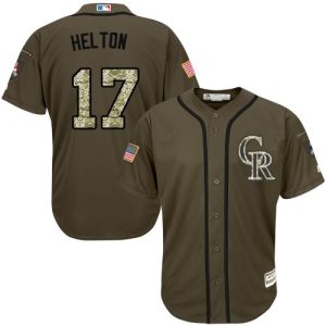 Amazing Rockies #17 Todd Helton Green Salute to Service Stitched Youth MLB Jersey Sports enthusiasts seize this opportunity Order now to feel the game excitement