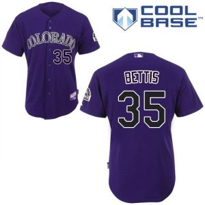 Amazing Rockies #35 Chad Bettis Purple Cool Base Stitched Youth MLB Jersey Sports fans this is your chance Order soon to be part of the action