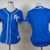 Amazing Royals Blank Blue Alternate 2 Women's Stitched MLB Jersey Retailers boost your inventory Order now to meet customer demand
