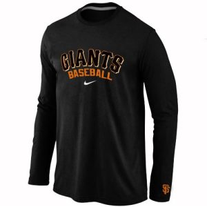 Amazing San Francisco Giants Long Sleeve MLB T Shirt Black