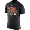 Amazing San Francisco Giants Nike 2016 Authentic Collection Legend Team Issue Spring Training Performance T Shirt Black