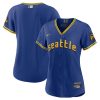 Amazing Seattle Mariners Blank Nike Women's Black 2023 City Connect Player Jersey For a short time available Grab yours quickly to own a team jersey