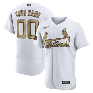 Amazing St. Louis Cardinals Custom Men's Nike White 2022 MLB All Star Game Authentic Jersey