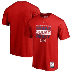 Amazing St. Louis Cardinals Majestic 2019 Spring Training Authentic Collection T Shirt Red