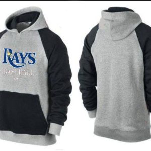Amazing Tampa Bay Rays Pullover Hoodie Grey & Blue