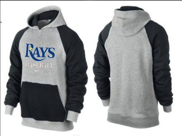 Amazing Tampa Bay Rays Pullover Hoodie Grey & Blue