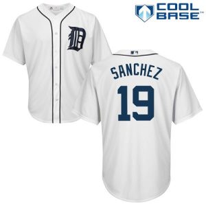 Amazing Tigers #19 Anibal Sanchez White Cool Base Stitched Youth MLB Jersey Collectors this is a must have Add it to your collection by ordering