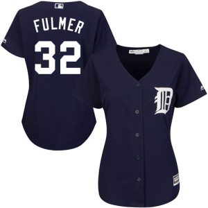 Amazing Tigers #32 Michael Fulmer Navy Blue Alternate Women's Stitched MLB Jersey Retailers boost your inventory Order now to meet customer demand