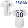 Amazing Tigers Personalized Authentic White MLB Jersey (S 3XL)