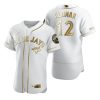 Amazing Toronto Blue Jays #12 Roberto Alomar White Nike Men's Authentic Golden Edition MLB Jersey