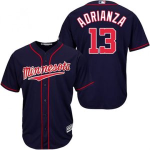 Amazing Twins #13 Ehire Adrianza Navy Blue Cool Base Stitched Youth MLB Jersey Be among the first buyers Order now to enjoy top notch quality