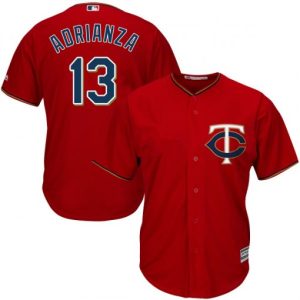 Amazing Twins #13 Ehire Adrianza Red Cool Base Stitched Youth MLB Jersey Limited stock Order now to show your love for your team