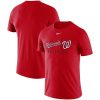 Amazing Washington Nationals Nike MLB Practice T Shirt Red