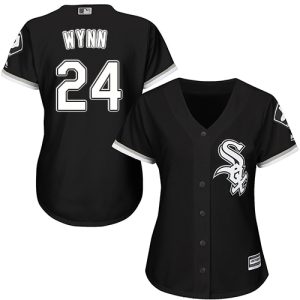 Amazing White Sox #24 Early Wynn Black Alternate Women's Stitched MLB Jersey Hurry Exclusive offer Place your order immediately for a great jersey