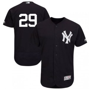 Amazing Yankees #29 Gio Urshela Navy Blue Flexbase Authentic Collection Stitched MLB Jersey