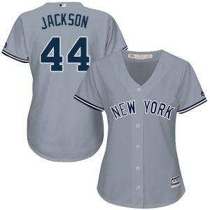 Amazing Yankees #44 Reggie Jackson Grey Road Women's Stitched MLB Jersey With high demand Don't miss out Order now to wear your team colors