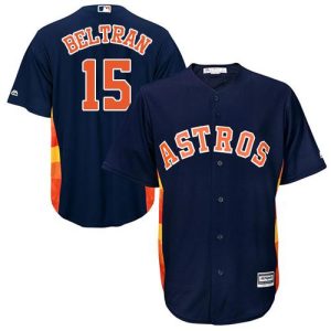 Delightful Astros #15 Carlos Beltran Navy Blue Cool Base Stitched Youth MLB Jersey With high demand Don't miss out Order now to wear your team colors