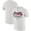 Delightful Atlanta Braves Nike Practice Performance T Shirt White