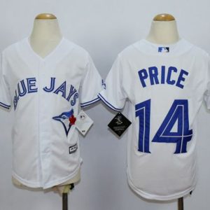 Delightful Blue Jays #14 David Price White Cool Base Stitched Youth MLB Jersey With high demand Don't miss out Order now to wear your team colors