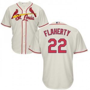 Delightful Cardinals #22 Jack Flaherty Cream New Cool Base Stitched MLB Jersey