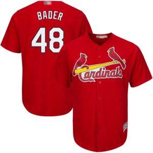 Delightful Cardinals #48 Harrison Bader Red Cool Base Stitched Youth MLB Jersey Hurry Exclusive offer Place your order immediately for a great jersey