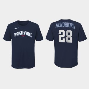 Delightful Chicago Cubs #28 Kyle Hendricks Youth Nike 2021 City Connect T Shirt   Navy Retailers boost your inventory Order now to meet customer demand