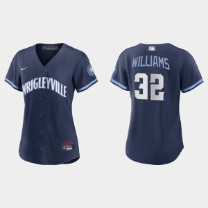Delightful Chicago Cubs #32 Trevor Williams Women's Nike 2021 City Connect Navy MLB Jersey Be among the first buyers Order now to enjoy top notch quality