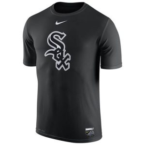 Delightful Chicago White Sox Nike Authentic Collection Legend Logo 1.5 Performance T Shirt Black
