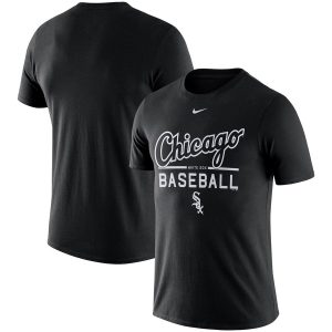 Delightful Chicago White Sox Nike Away Practice T Shirt Black
