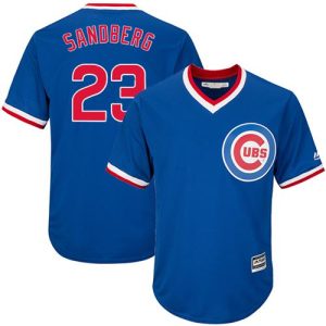 Delightful Cubs #23 Ryne Sandberg Blue Cooperstown Stitched Youth MLB Jersey Hurry Exclusive offer Place your order immediately for a great jersey