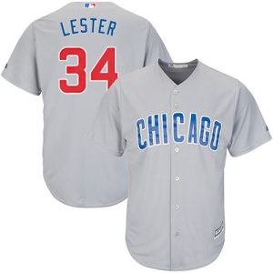 Delightful Cubs #34 Jon Lester Grey Road Stitched Youth MLB Jersey Act fast Only a few left Secure yours today