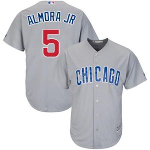 Delightful Cubs #5 Albert Almora Jr. Grey Road Stitched Youth MLB Jersey For a short time available Grab yours quickly to own a team jersey