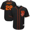 Delightful Giants #28 Buster Posey Black Alternate Stitched Youth MLB Jersey Retailers boost your inventory Order now to meet customer demand