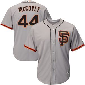 Delightful Giants #44 Willie McCovey Grey Road 2 Cool Base Stitched Youth MLB Jersey For a short time available Grab yours quickly to own a team jersey
