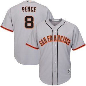 Delightful Giants #8 Hunter Pence Grey Road Cool Base Stitched Youth MLB Jersey For a short time available Grab yours quickly to own a team jersey