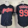 Delightful Guardians #99 Ricky vaughn Navy Blue Cool Base Stitched MLB Jersey