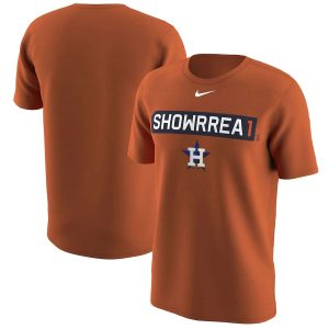 Delightful Houston Astros #1 Carlos Correa Nike Legend Player Nickname Name & Number T Shirt Orange For a short time available Grab yours quickly to own a team jersey