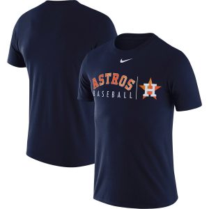 Delightful Houston Astros Nike MLB Practice T Shirt Navy
