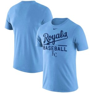 Delightful Kansas City Royals Nike Practice T Shirt Blue