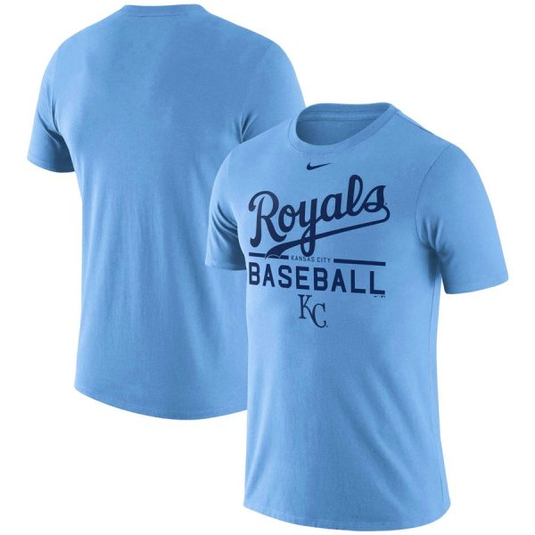 Delightful Kansas City Royals Nike Practice T Shirt Blue