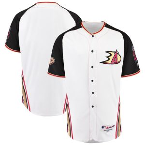 Delightful Los Angeles Angels Majestic 2019 Anaheim Ducks Crossover Flex Base Authentic Jersey White
