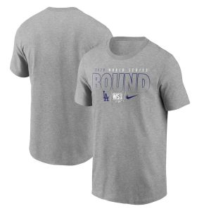Delightful Los Angeles Dodgers Nike 2020 World Series Bound T Shirt Heather Charcoal Sports fans this is your chance Order soon to be part of the action