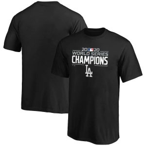 Delightful Los Angeles Dodgers Youth 2020 World Series Champions Logo T Shirt Black Act fast Only a few left Secure yours today